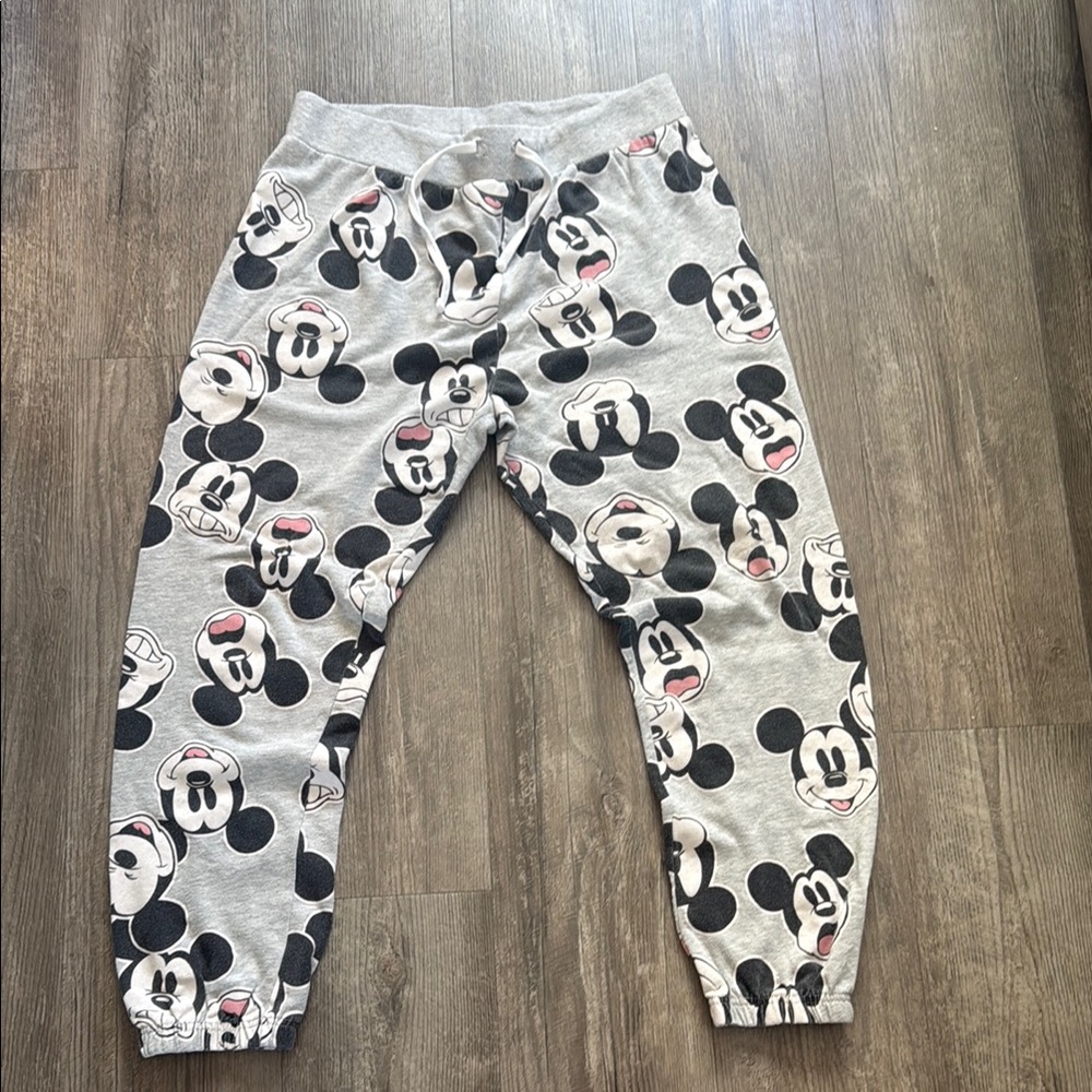 Disney Heather Gray Lounge Pants